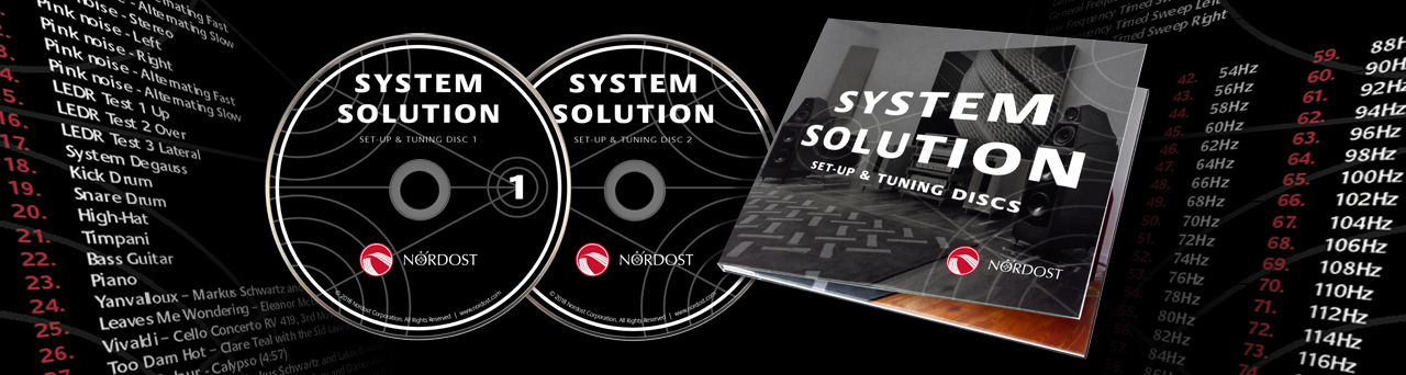 Nordost SYSTEM SOLUTION — SET-UP & TUNING DISCS